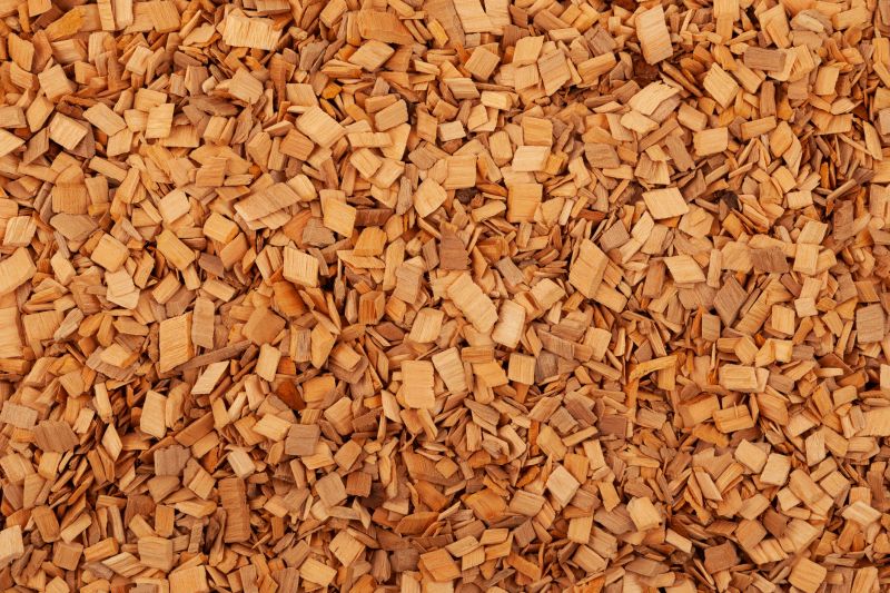 Freshly Spread Wood Chippings